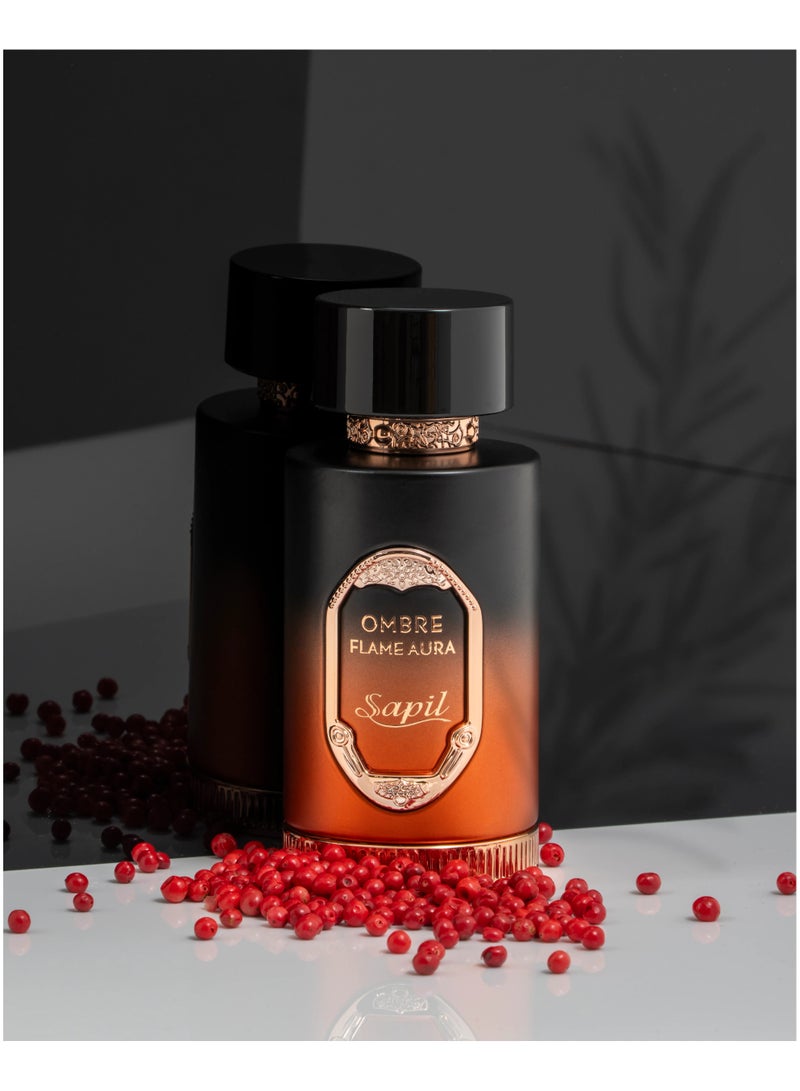 sapil Ombre Flame Aura Eau De Parfum For Unisex - 100 ML - Image 4